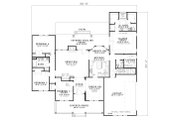 Country Style House Plan - 4 Beds 3.5 Baths 2261 Sq/Ft Plan #17-614 