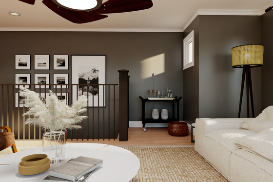 Interior - Other 2 for Craftsman House Plan #1064-409 - 2 bed, 1.5 bath