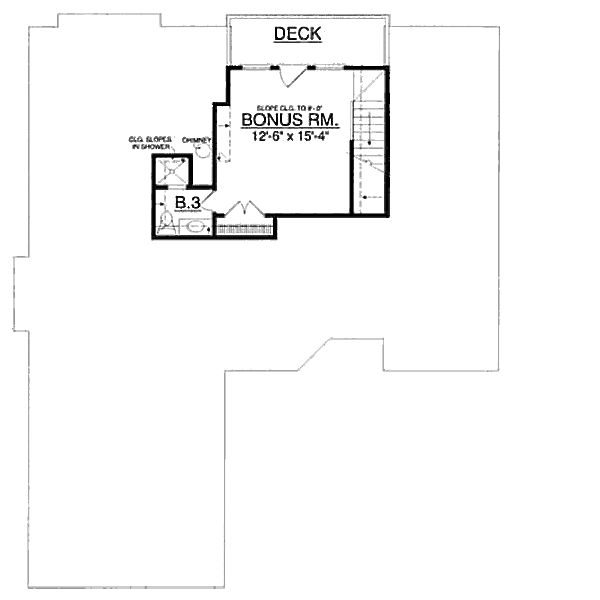 Home Plan - European Floor Plan - Other Floor Plan #40-121
