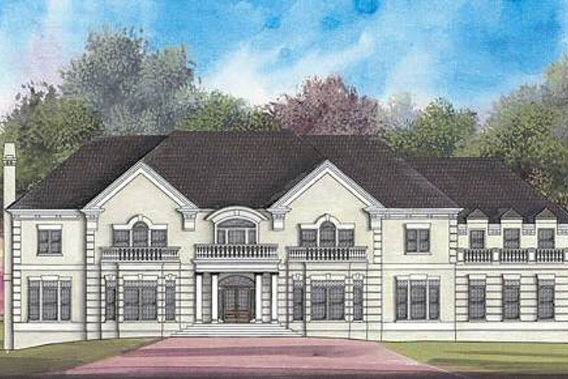 Home Plan - Classical Exterior - Front Elevation Plan #119-324