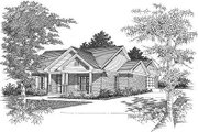 Cottage Style House Plan - 2 Beds 2 Baths 1212 Sq/Ft Plan #329-163 