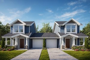 Craftsman Exterior - Front Elevation Plan #124-812