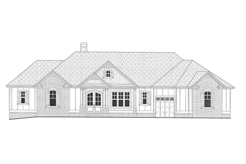 Home Plan - Exterior - Other Elevation for Modern House Plan #437-127 - 4 bed, 3 bath