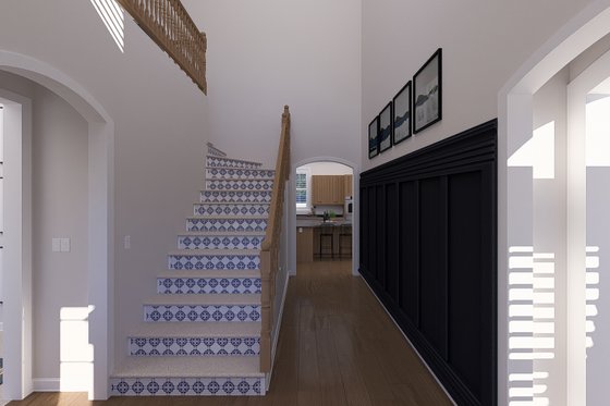 Interior - Entry 2 for European House Plan #1060-278 - 3 bed, 2.5 bath