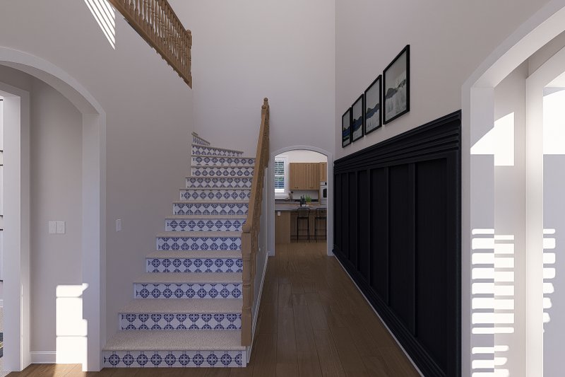 Dream House Plan - Interior - Entry 2 for European House Plan #1060-278 - 3 bed, 2.5 bath