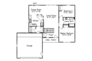 Traditional Style House Plan - 2 Beds 1 Baths 1120 Sq/Ft Plan #49-150 