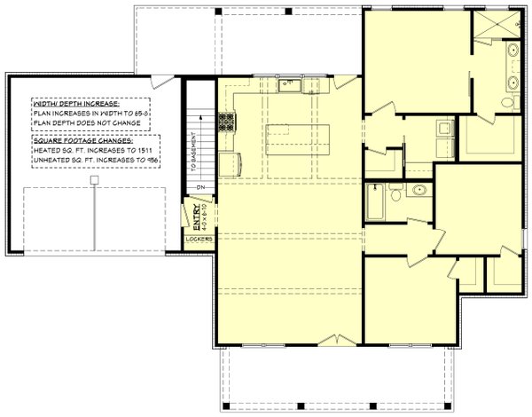Farmhouse Floor Plan - Other Floor Plan #430-318