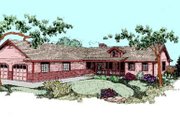 Ranch Style House Plan - 3 Beds 2 Baths 1490 Sq/Ft Plan #60-384 