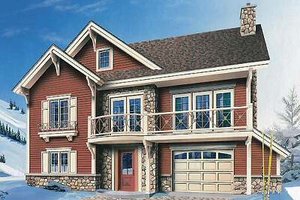 Traditional Exterior - Front Elevation Plan #23-453