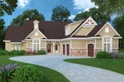 Craftsman Style House Plan - 4 Beds 2.5 Baths 2500 Sq/Ft Plan #45-369 