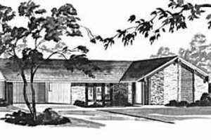 Ranch Exterior - Front Elevation Plan #36-361
