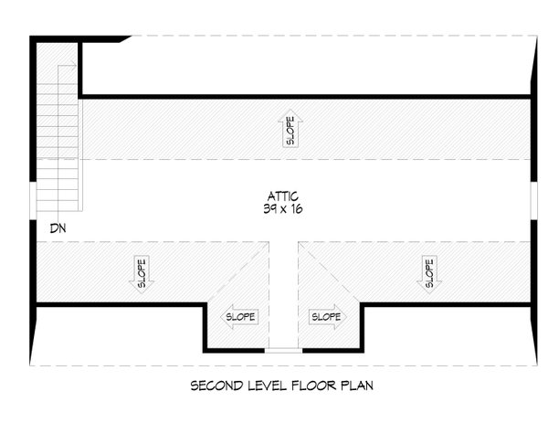 Home Plan - Traditional Floor Plan - Upper Floor Plan #932-617