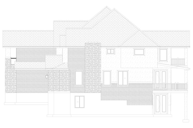 Dream House Plan - Exterior - Other Elevation 1 for Traditional House Plan #1060-344 - 4 bed, 2.5 bath