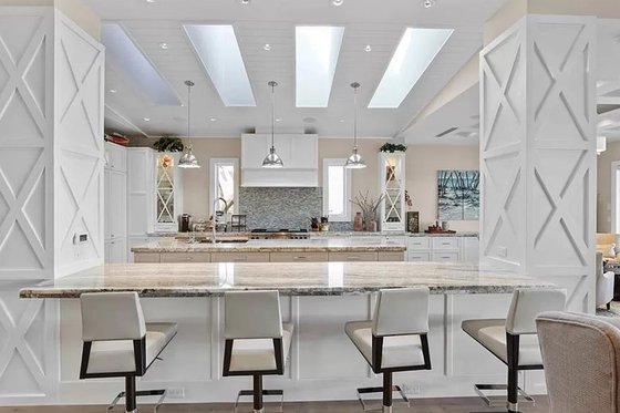 Interior - Kitchen for Beach House Plan #548-60 - 4 bed, 4.5 bath