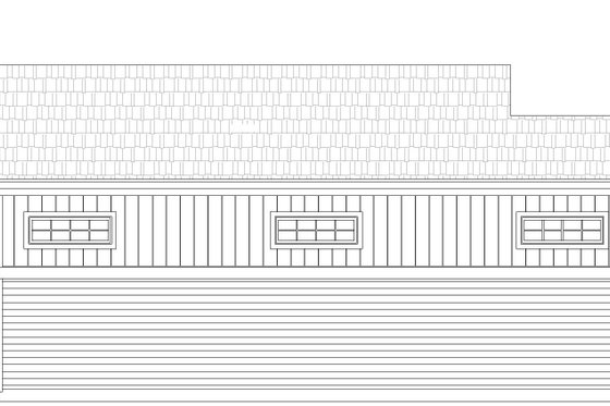 Exterior - Other Elevation for Country House Plan #932-74, 0 bath