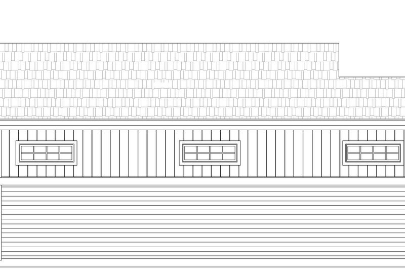Dream House Plan - Exterior - Other Elevation for Country House Plan #932-74, 0 bath