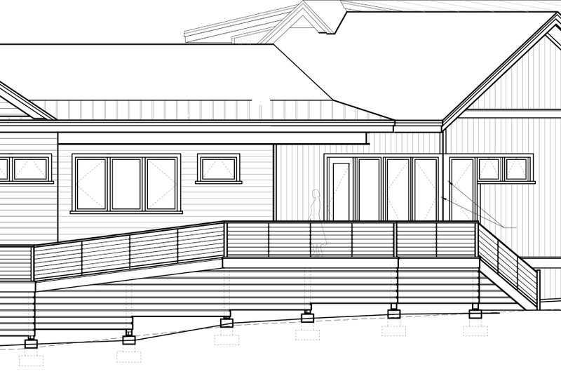 Home Plan - Exterior - Other Elevation 2 for Contemporary House Plan #895-27 - 4 bed, 3.5 bath