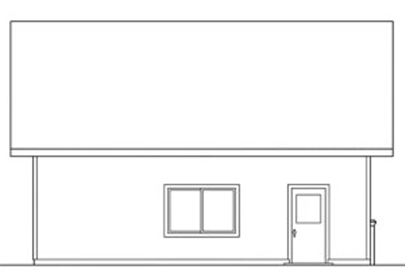 Home Plan - Exterior - Other Elevation for Traditional House Plan #124-633, 0 bath
