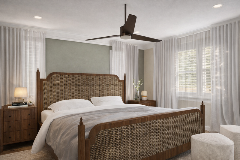 House Blueprint - Interior - Master Bedroom 1 for Craftsman House Plan #1060-467 - 3 bed, 2.5 bath