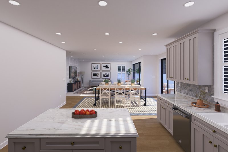 Home Plan - Interior - Kitchen for Traditional House Plan #1060-268 - 3 bed, 2.5 bath