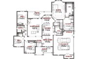 Traditional Style House Plan - 3 Beds 2.5 Baths 2785 Sq/Ft Plan #63-311 
