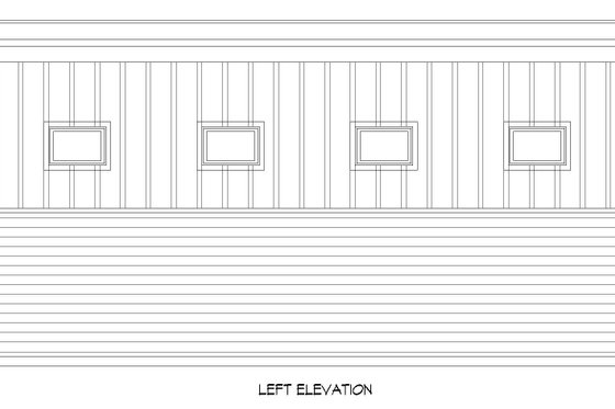 Exterior - Other Elevation for Modern House Plan #932-416, 0 bath