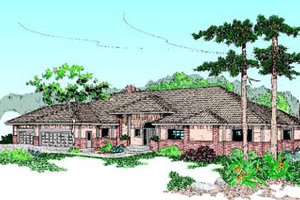 Traditional Exterior - Front Elevation Plan #60-178
