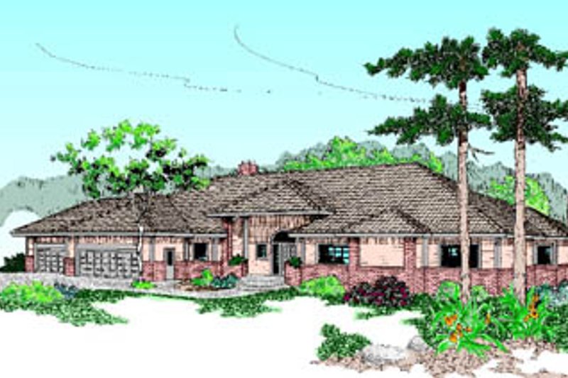 Home Plan - Traditional Exterior - Front Elevation Plan #60-178
