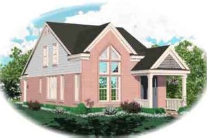 Traditional Exterior - Front Elevation Plan #81-450