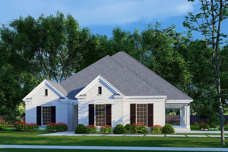 House Design - Traditional Exterior - Front Elevation Plan #923-265