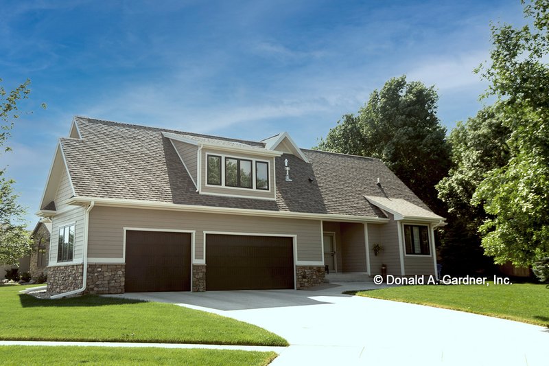 Architectural House Design - Exterior - Other Elevation for Craftsman House Plan #929-999 - 3 bed, 2 bath