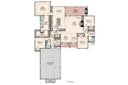 Traditional Style House Plan - 4 Beds 3 Baths 2433 Sq/Ft Plan #1081-23 