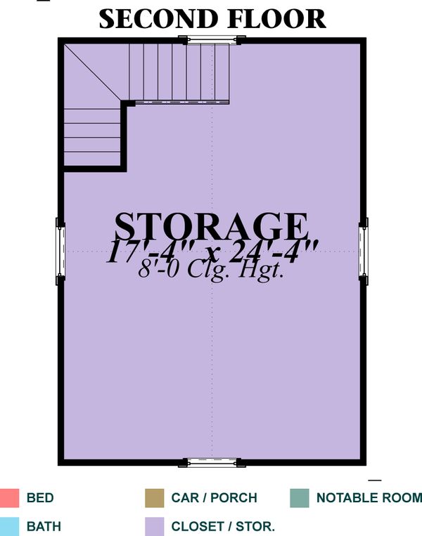Architectural House Design - Traditional Floor Plan - Upper Floor Plan #63-338