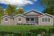 Ranch Style House Plan - 3 Beds 2 Baths 2072 Sq/Ft Plan #437-23 