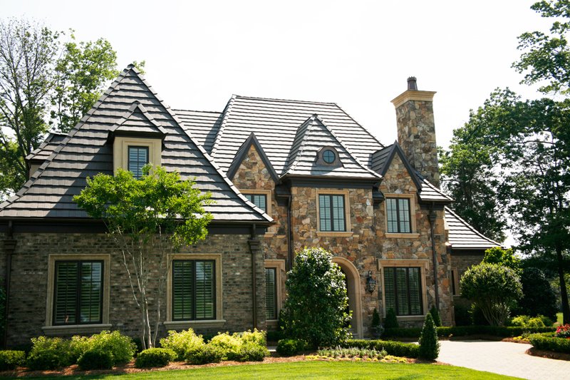 Home Plan - Exterior - Front Elevation 4 for European House Plan #453-53 - 4 bed, 4.5 bath