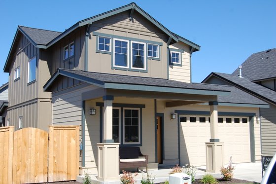 Exterior - Front Elevation 3 for Craftsman House Plan #895-17 - 3 bed, 2.5 bath