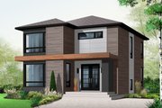 Contemporary Style House Plan - 3 Beds 1.5 Baths 1852 Sq/Ft Plan #23-2554 