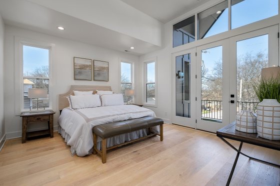 Interior - Master Bedroom 1 for Bungalow House Plan #1085-3 - 3 bed, 2.5 bath