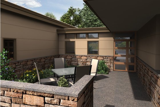 Exterior - Other Elevation for Modern House Plan #48-479 - 4 bed, 2.5 bath