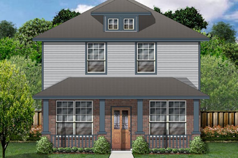 House Design - Craftsman Exterior - Front Elevation Plan #84-500