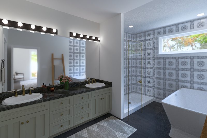 Dream House Plan - Interior - Master Bathroom for Farmhouse House Plan #1060-415 - 3 bed, 2.5 bath
