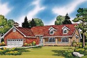 Traditional Style House Plan - 3 Beds 2 Baths 1700 Sq/Ft Plan #312-339 