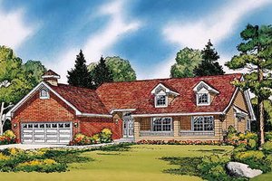 Traditional Exterior - Front Elevation Plan #312-339