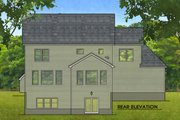 Colonial Style House Plan - 4 Beds 2.5 Baths 2533 Sq/Ft Plan #1010-215 