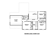 Colonial Style House Plan - 4 Beds 2.5 Baths 2857 Sq/Ft Plan #81-13696 