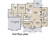 Farmhouse Style House Plan - 4 Beds 3 Baths 2192 Sq/Ft Plan #120-263 