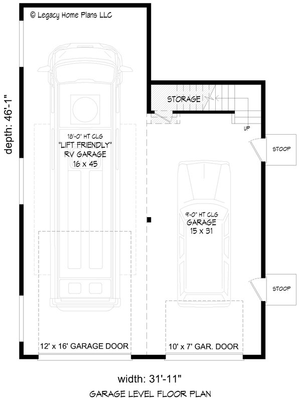 Dream House Plan - Traditional Floor Plan - Main Floor Plan #932-732