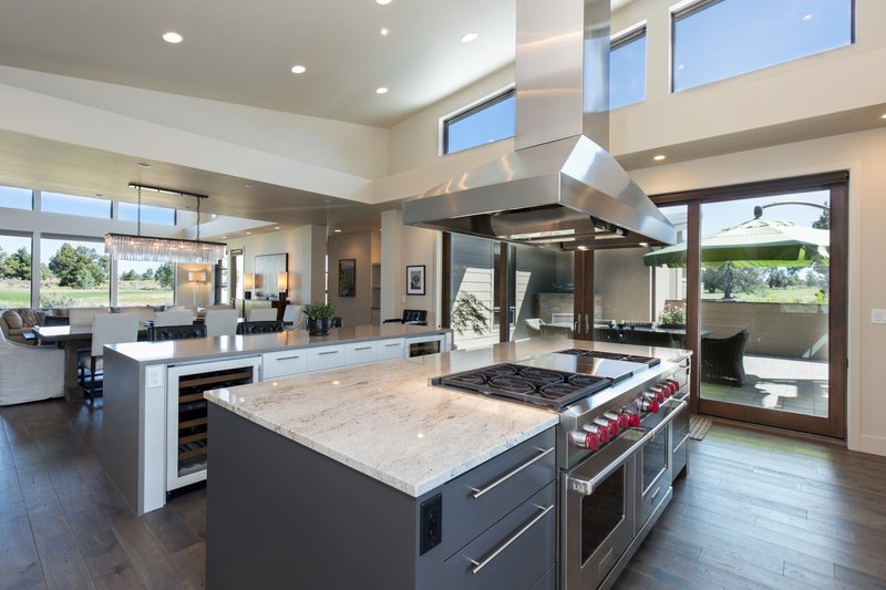 House Blueprint - Interior - Kitchen for Contemporary House Plan #892-42 - 4 bed, 5.5 bath