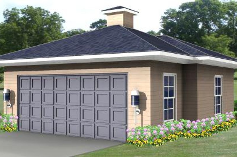 Dream House Plan - Colonial Exterior - Front Elevation Plan #1-1210