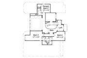 European Style House Plan - 4 Beds 3 Baths 4454 Sq/Ft Plan #411-231 